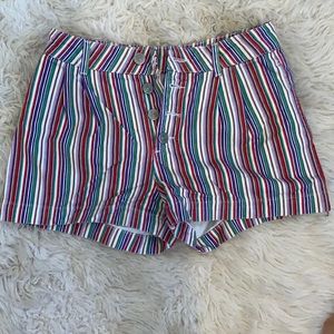 BDG Urban Outfitters Bright Striped Shorts
